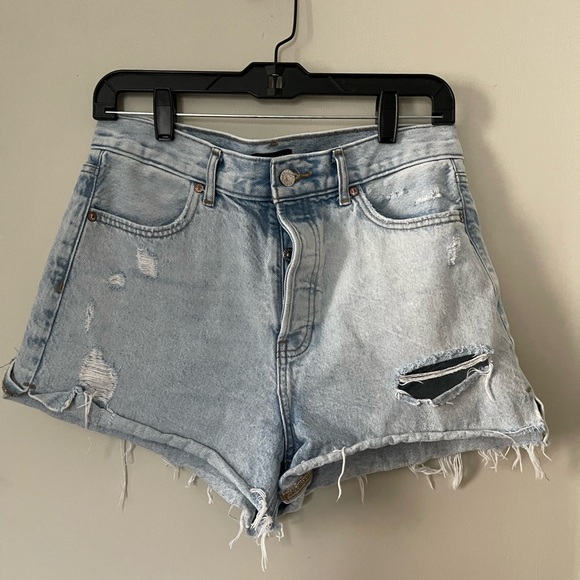 Express Pants - Express High Rise Mom Shorts Size 8
